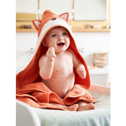 Avis Coffret cape de bain + gant Renard Vertbaudet 2