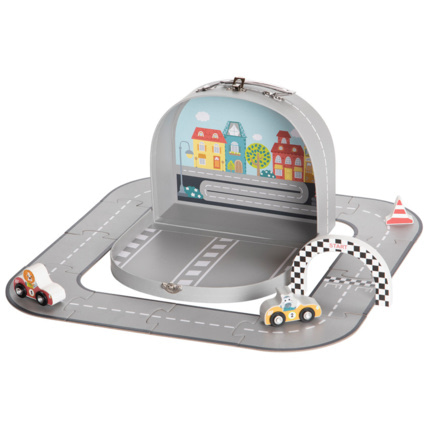 Avis Coffret valisette circuit de voiture - Crazy city Prémaman 1