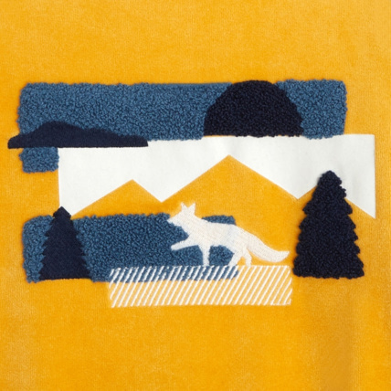 Avis Pyjama 2 pièces en velours motif paysage jaune garçon OKAIDI 2