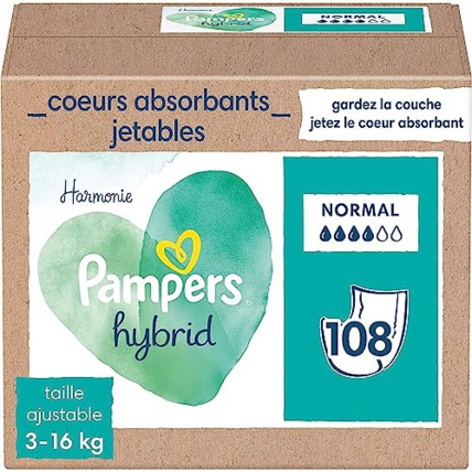 Avis Couches Harmonie Hybrid Pampers 9