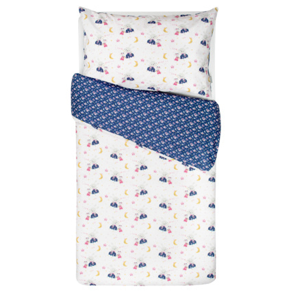 Avis Parure de lit réversible en coton Fairy Flore Sevira Kids 3