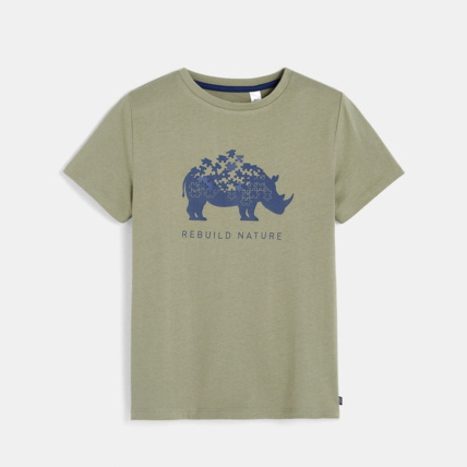 Avis T-shirt puzzle vert garçon OKAIDI 2
