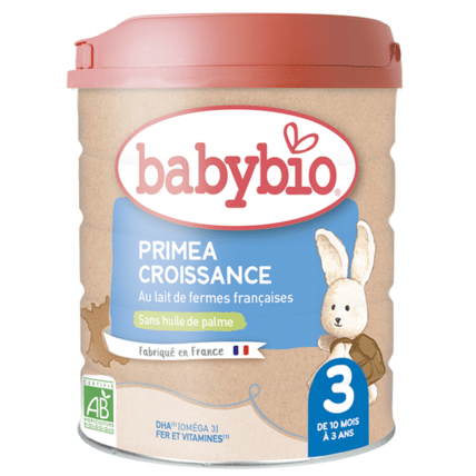 Avis Lait Primea 3ème âge Croissance Babybio 1