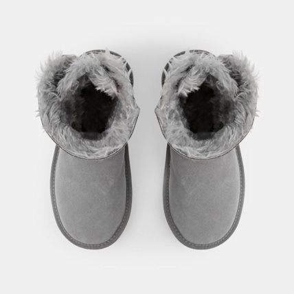 Avis Boots fourrées grises fille OKAIDI 2