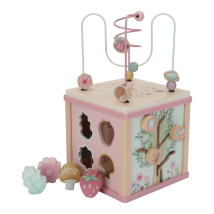Avis Cube d'activités en bois Fairy Garden LITTLE DUTCH 1