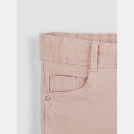 Avis Pantalon skinny hyper stretch rose fille OKAIDI 3