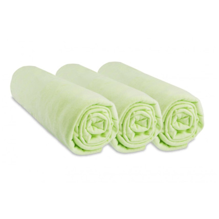 Avis Lot de 3 draps-housses bébé coton jersey 50x100 EASY DORT 1