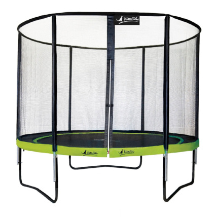 Avis Trampoline de jardin rond 305 cm + filet de sécurité PUNCHI Kangui 2