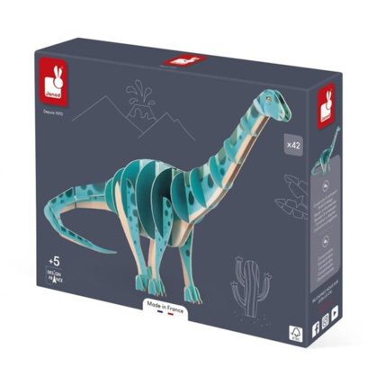 Avis Puzzle en volume Dino : Le Diplodocus 42 pcs JANOD 1