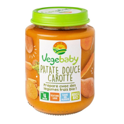 Avis Pot Patate Douce Carotte VEGEBABY 1