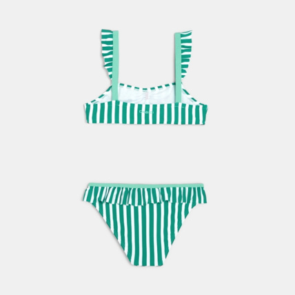 Avis Maillot de bain 2 pièces vert fille OKAIDI 3