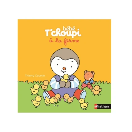 Avis Livre Bébé T'choupi à la ferme NATHAN 1