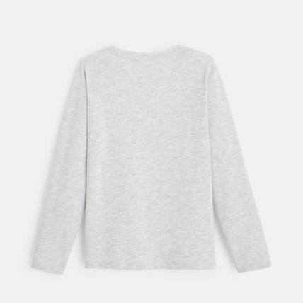 Avis T-shirt sequins magiques Wild gris garçon OKAIDI 2