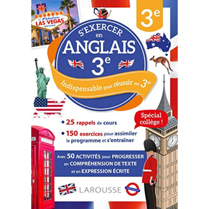 Avis S'exercer en anglais 3e LAROUSSE 1