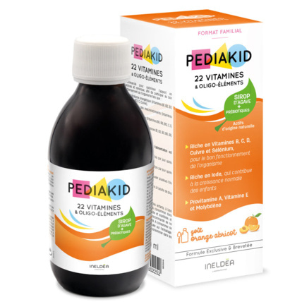 Avis Sirop 22 vitamines et oligo-éléments Pediakid 2