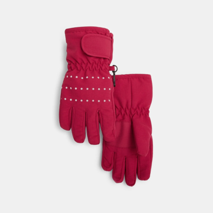 Avis Gants de ski rose fille OKAIDI 1