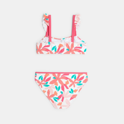Avis Maillot de bain 2 pièces rose fille OKAIDI 3