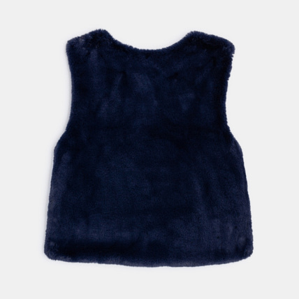 Avis Boléro en fausse fourrure bleu fille OKAIDI 2