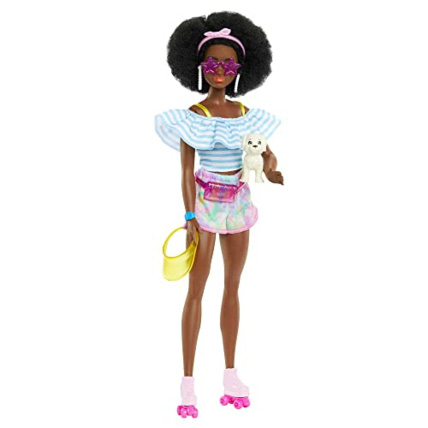 Avis Poupée Barbie Day & Play - Rollers Tendance BARBIE 1