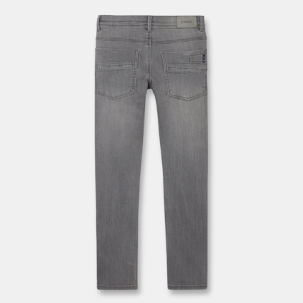Avis Jean slim ultra-résistant gris garçon OKAIDI 2
