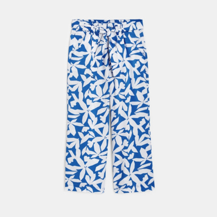 Avis Pantalon large imprimé bleu fille OKAIDI 2