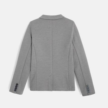 Avis Veste de costume en jersey gris garçon OKAIDI 3
