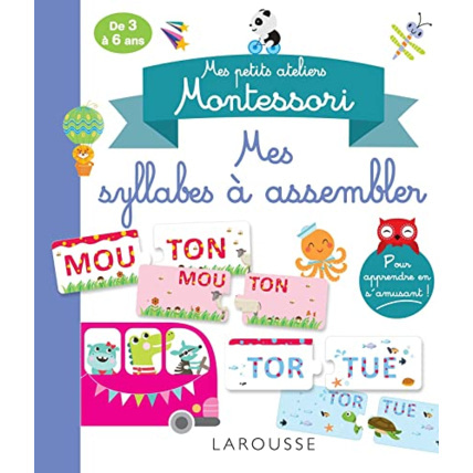 Avis Mes petits ateliers Montessori Mes syllabes à assembler LAROUSSE 1