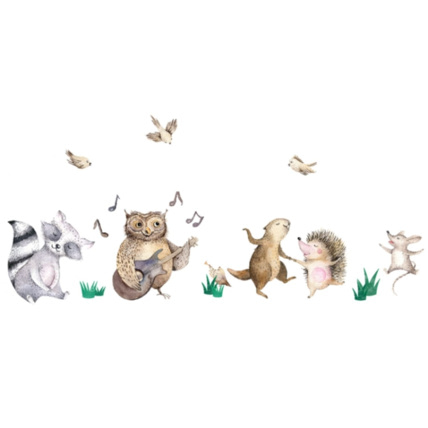 Avis Stickers animaux de la forêt 2 Mon Lit Cabane 1