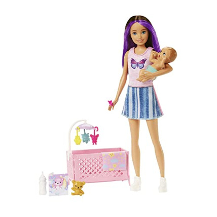 Avis Barbie Skipper Babysitters - baby-sitter avec berceau BARBIE 1