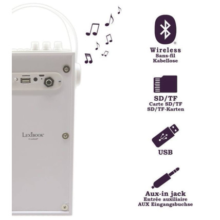 Avis Enceinte karaoké iParty LEXIBOOK 3