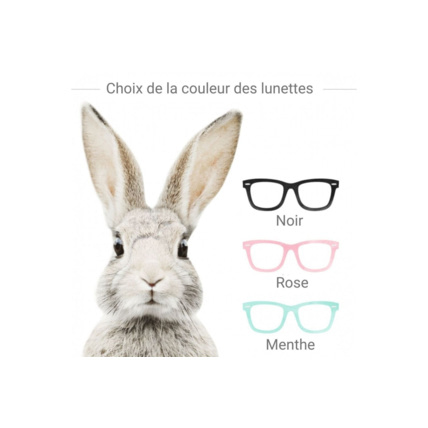 Avis Sticker lapin Stephan - lunettes Mon Lit Cabane 4