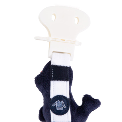 Avis Accroche tétine phoque - velours - Navire/Blanc ARMOR-LUX 3