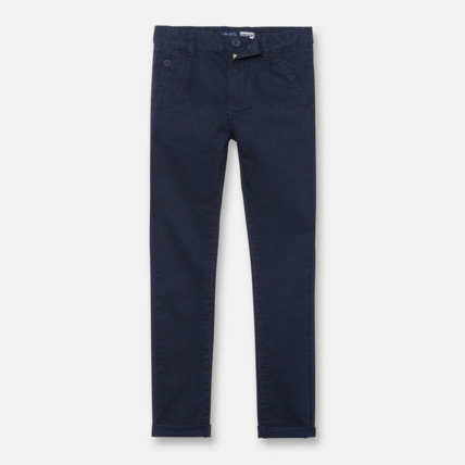 Avis Pantalon chino en toile bleu garçon OKAIDI 1