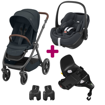 Avis Poussette duo Oxford + siège auto Pebble 360 pro + base familyfix 360 pro Maxi-Cosi 5
