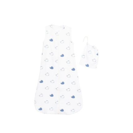 Avis Gigoteuse lange coton bio Blue Baleine Sauthon 1
