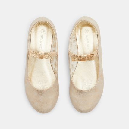 Avis Ballerines irisées dorées jaunes fille OKAIDI 2