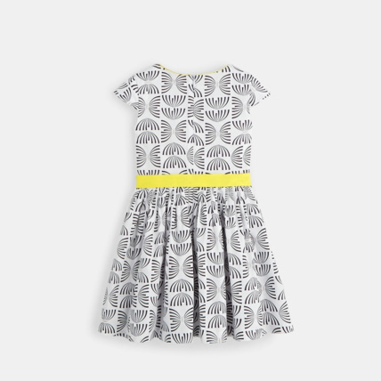 Avis Robe chic imprimée grise fille OKAIDI 2
