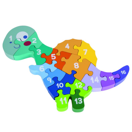 Avis Jouet bois Puzzle dinosaure en bois CARREFOUR WOODEN 1