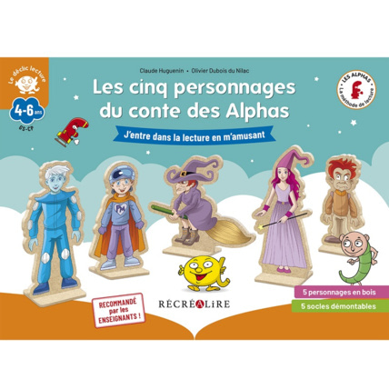 Avis Jeu éducatif Les 5 personnages de la Planète des Alphas ÉDITIONS RÉCRÉALIRE 7