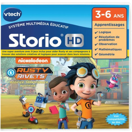 Avis Storio - Jeu éducatif Rusty Rivets VTech 1