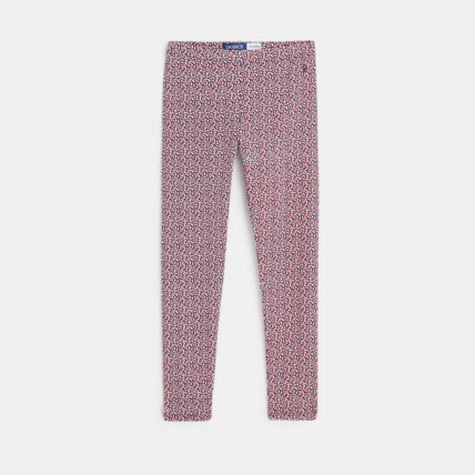 Avis Legging en jersey imprimé rose fille OKAIDI 1