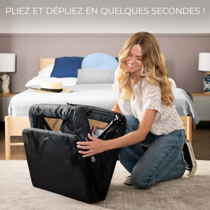 Avis Lit de camping pliant bébé 3 en 1 Kinderkraft 4