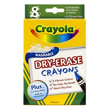 Avis Crayons cire effaçables CRAYOLA 1