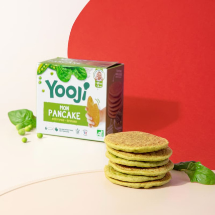 Avis Pancake : Petit pois, épinard - 6 pancakes - Idéal diversification et DME Yooji 1