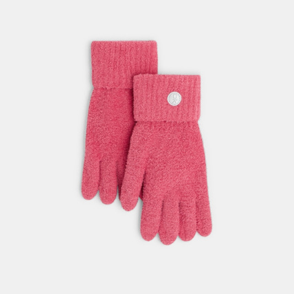 Avis Gants en tricot hyper stretch rose fille OKAIDI 1