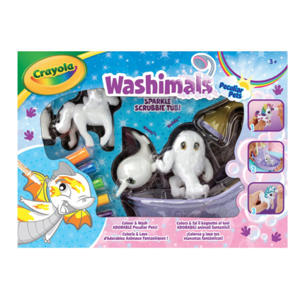 Avis Coffret Washimal Peculiar pets Crayola GOLIATH 1