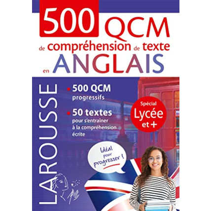 Avis 500 QCM de compréhension de texte en anglais LAROUSSE 1