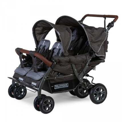 Avis Poussette quadruple Anthracite Childhome 1