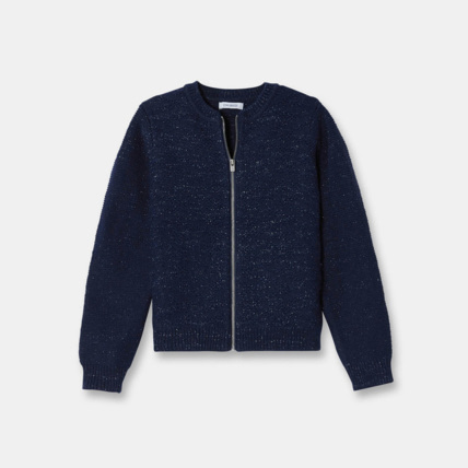 Avis Gilet zippé bleu fille OKAIDI 1