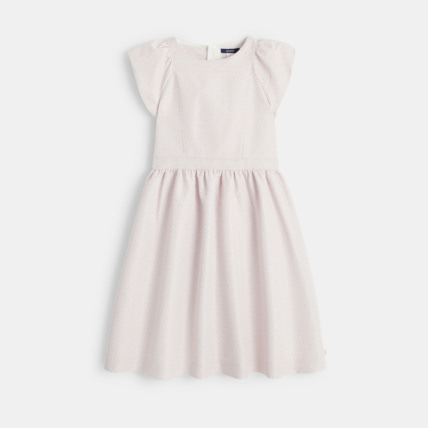 Avis Robe chic à motifs irisés rose fille OKAIDI 1